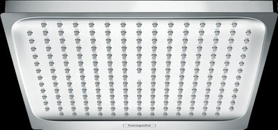 Верхній душ Crometta E 240 1jet, EcoSmart, 9л/хв, White/Chrome (26727000) 26727000 фото