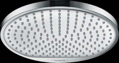 Верхній душ Crometta S 240 1jet, EcoSmart, 9л/хв, White/Chrome (26724000) 26724000 фото