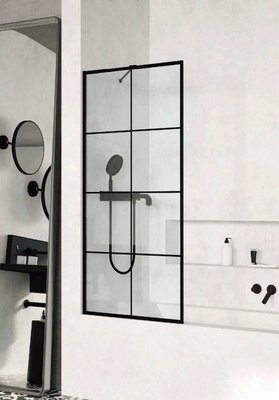 Скляна шторка для ванни RADAWAY Modo New Black PNJ Factory 50 см 10006050-54-55 10006050-54-55 фото