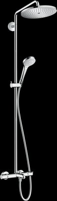 Душова система Croma Select S 280 RainAir 1jet Showerpipe для ванни з термостатом, Chrome (26792000) 26792000 фото